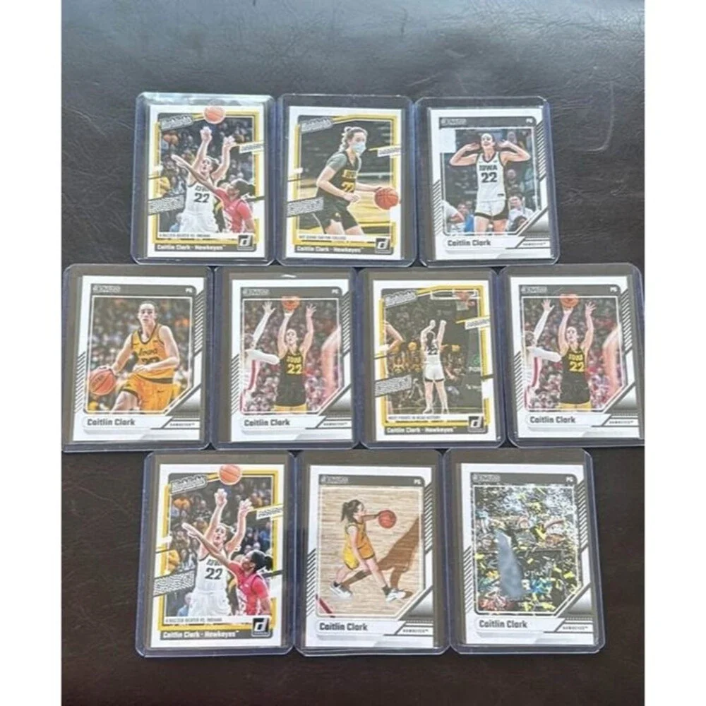 Caitlin Clark Plaque with 10 extra sports cards - Picture 4 of 4